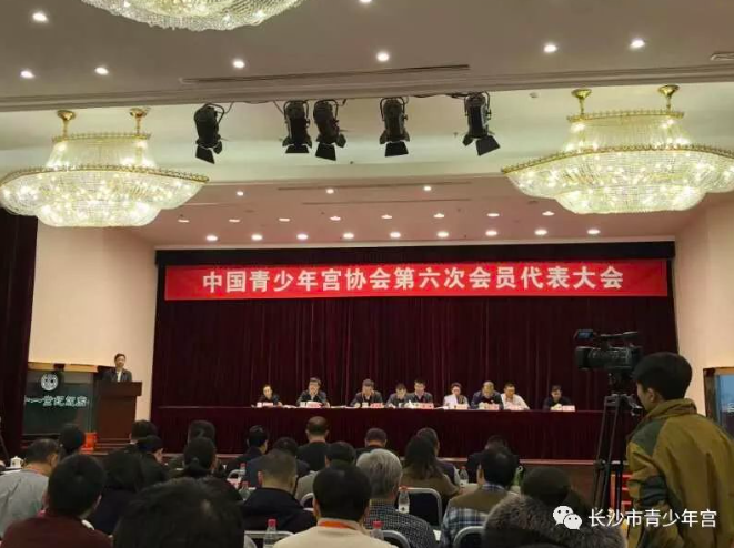 中国青少年宫协会第六次会员代表大会在京召开